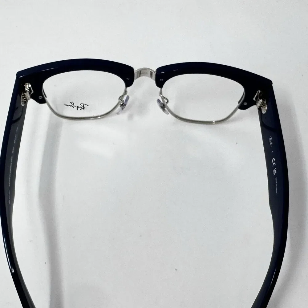 Ray-Ban RB0316V Mega Clubmaster 8231 Blue Eyeglass Frames 50-21-145 New
